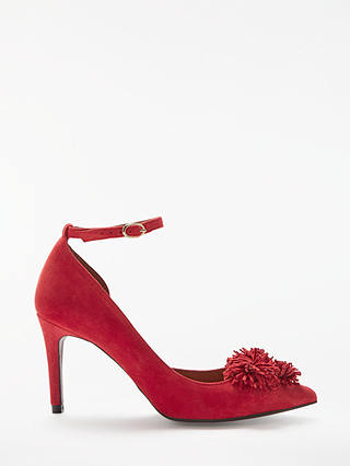 AND/OR Accalia Court Shoes, Red Suede