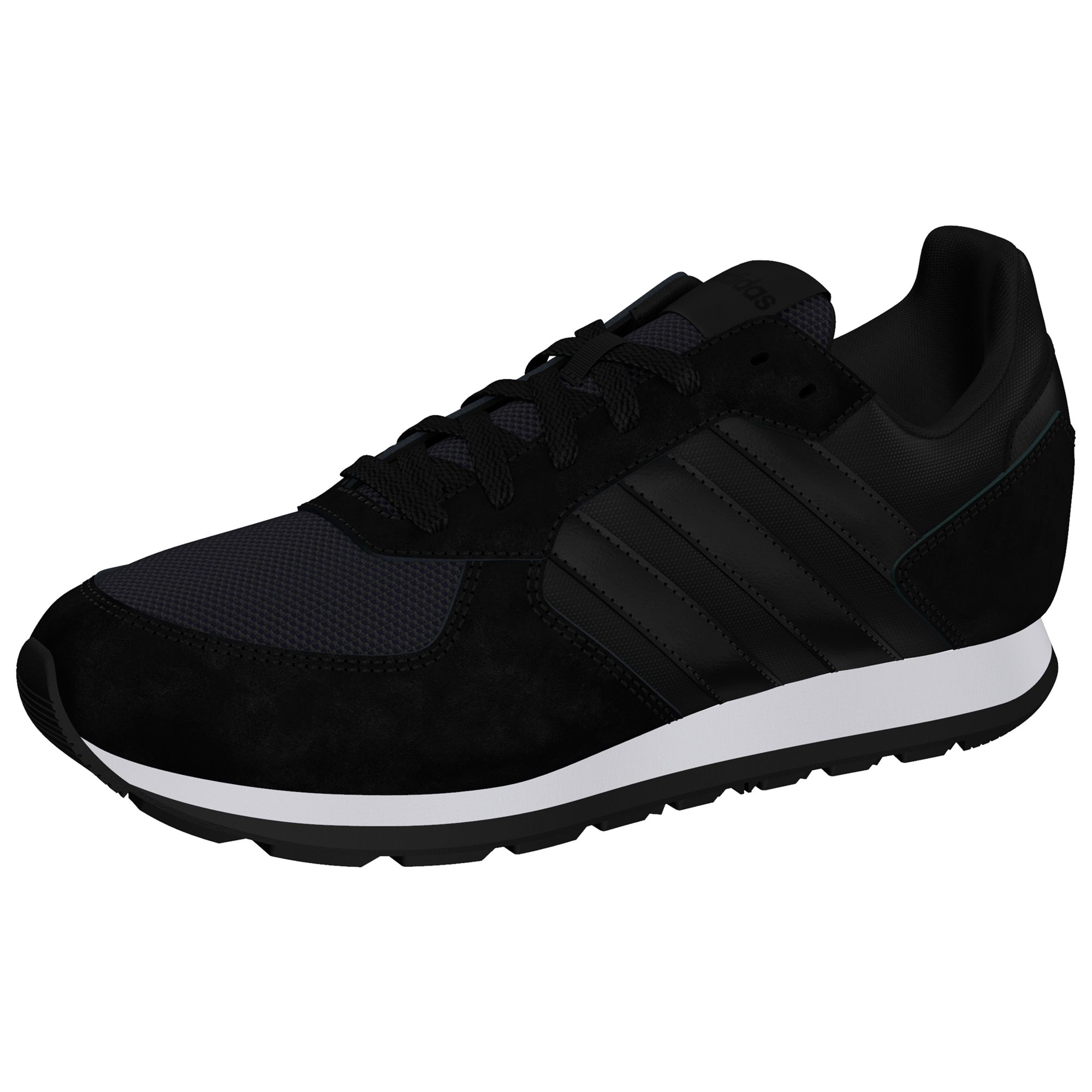 adidas 8k black running shoes