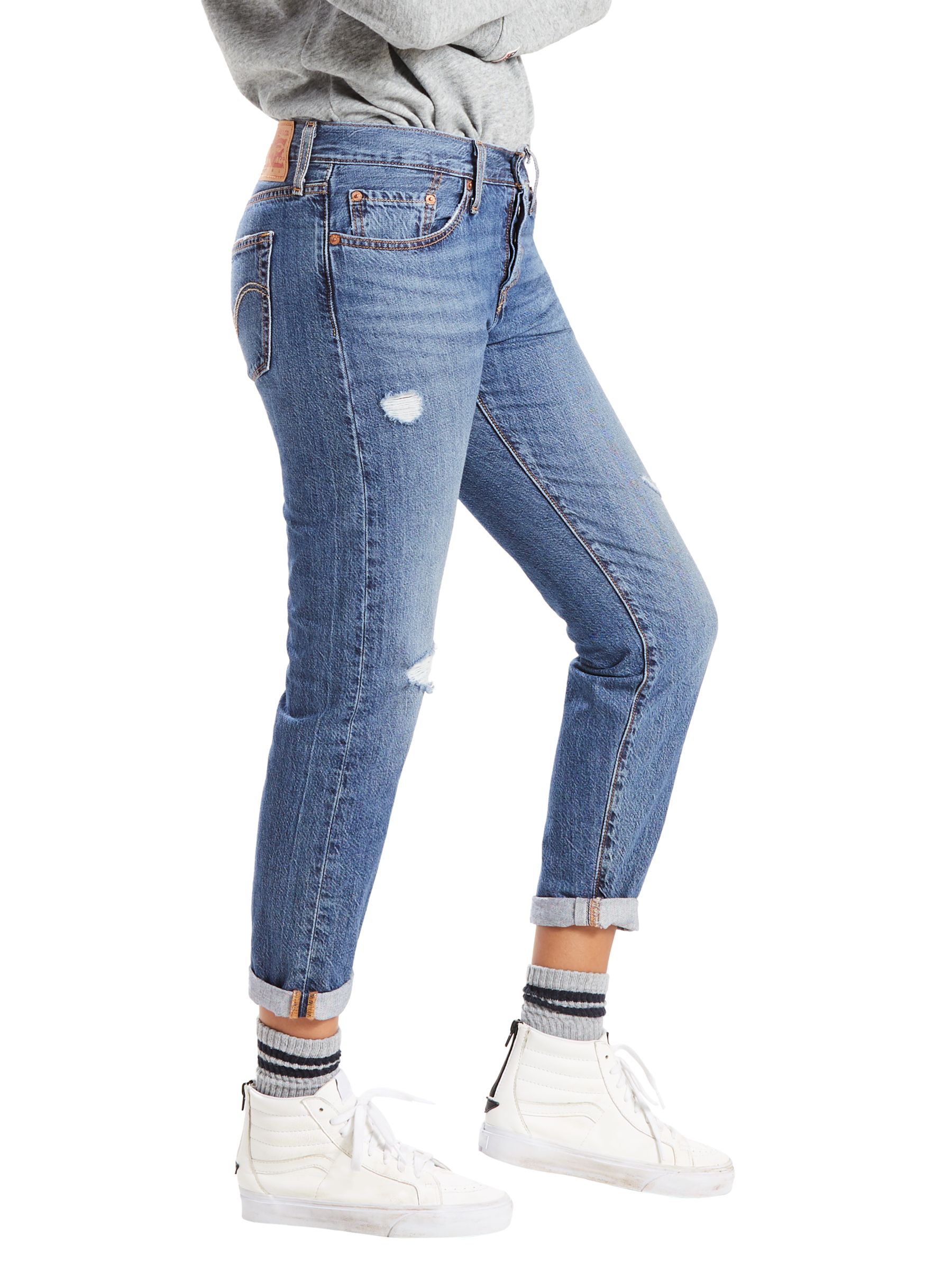 Levi's 501 High Rise Tapered Jeans 