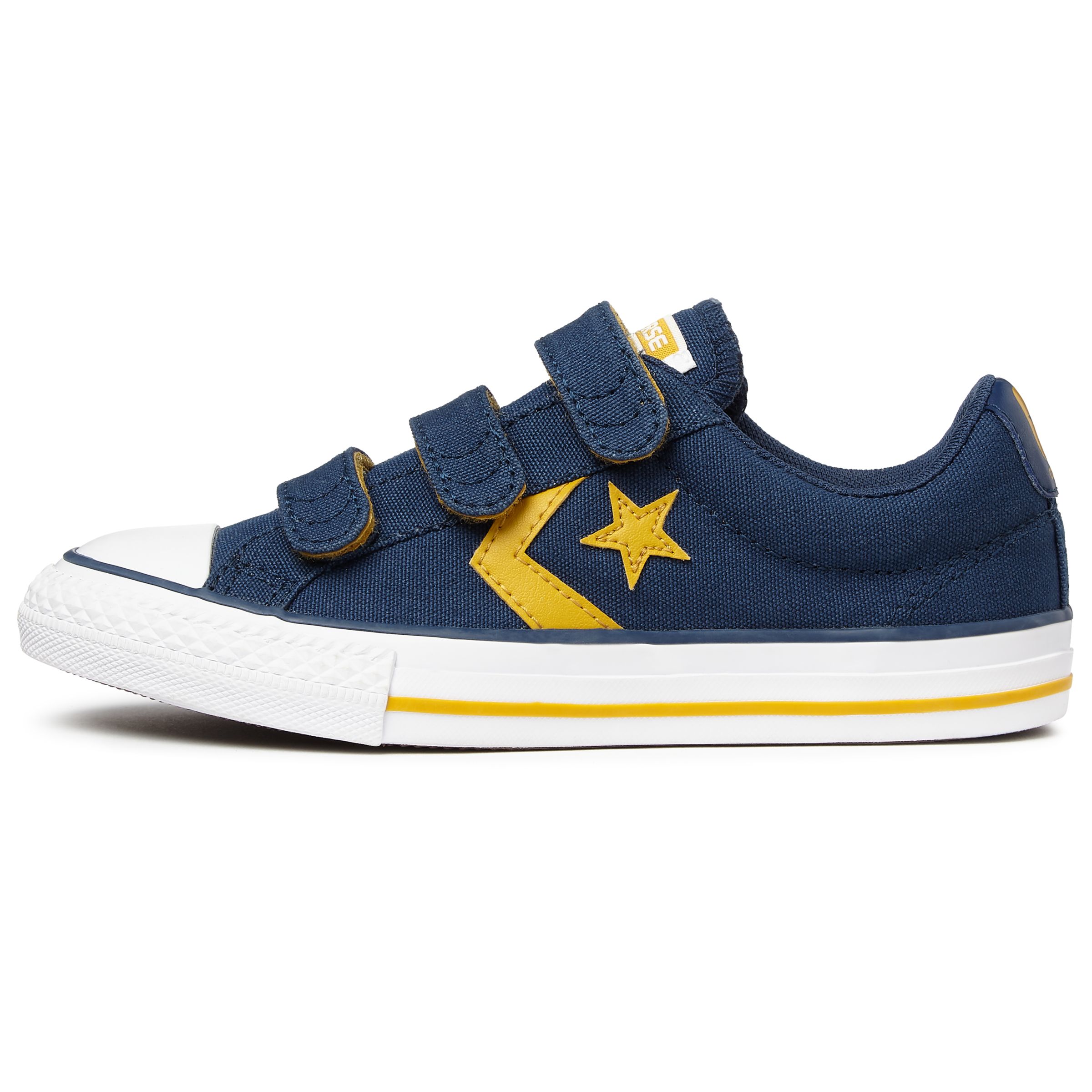 converse all star hi trainers navy yellow festival