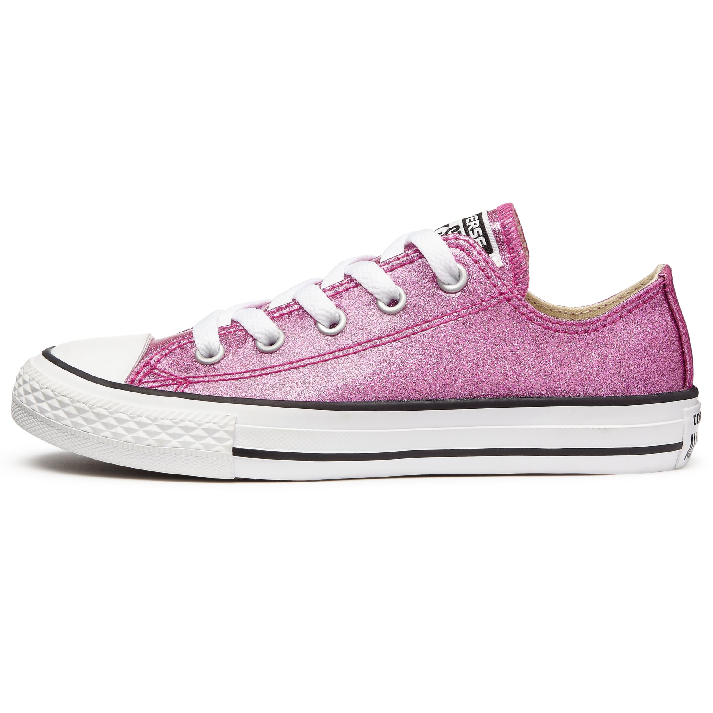 pink shimmer converse