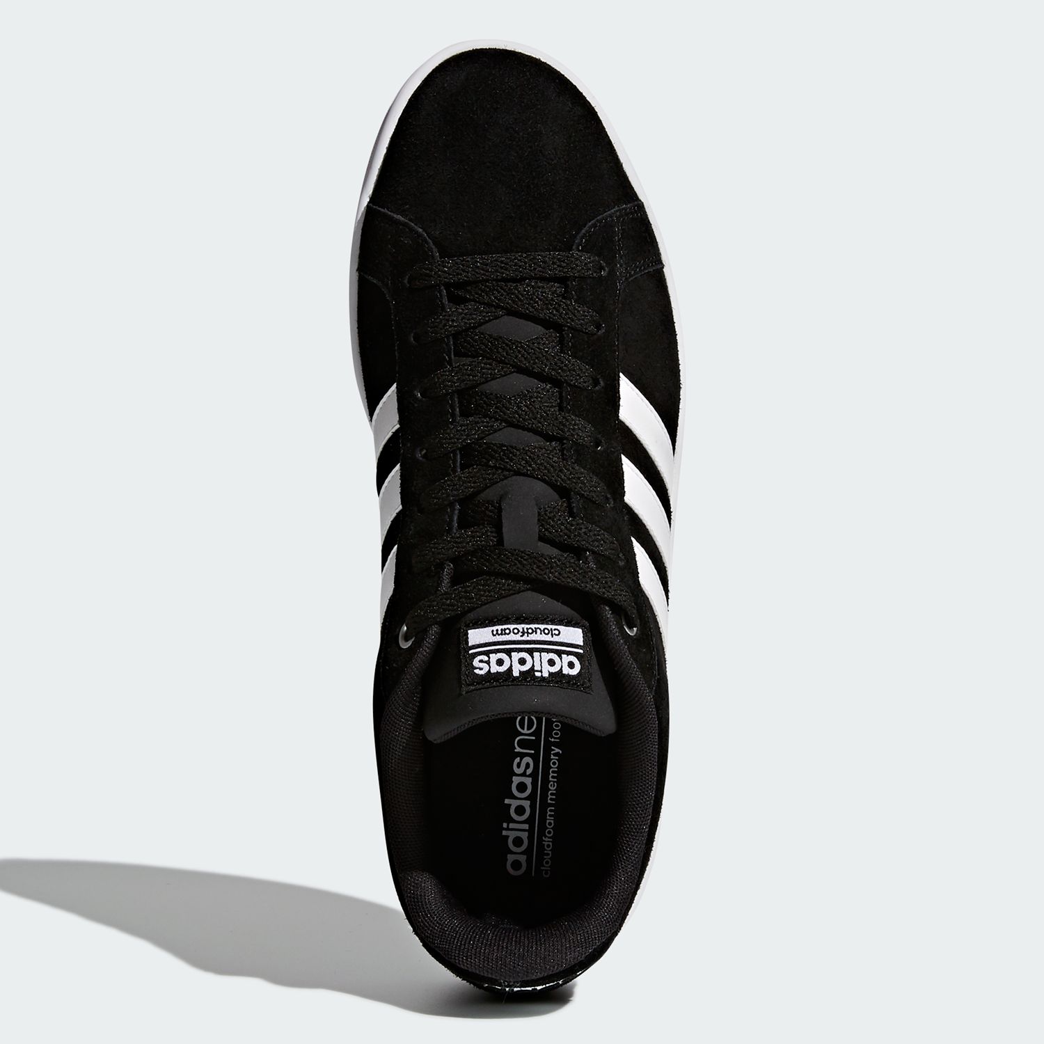 adidas neo black trainers