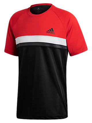 adidas Tennis Club T-Shirt, Scarlet
