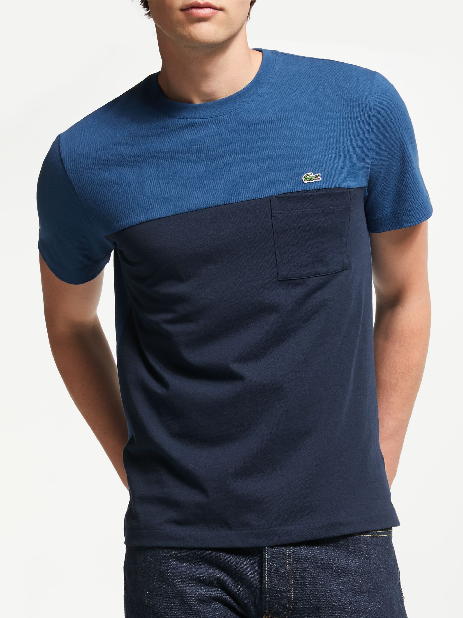 lacoste t shirt blue