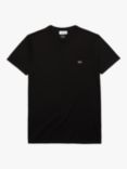 Lacoste Classic Pima Cotton Crew Neck T-Shirt, Black