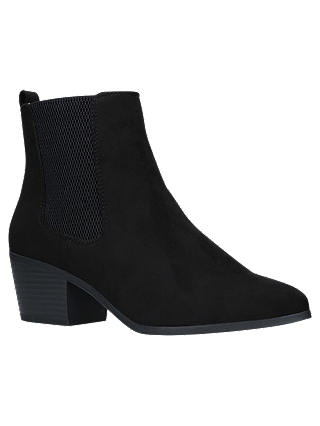 Miss KG Tina Block Heeled Ankle Chelsea Boots, Black