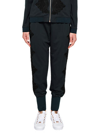 Ted Baker Ted Says Relax Lizeeba Lace Trim Joggers, Navy