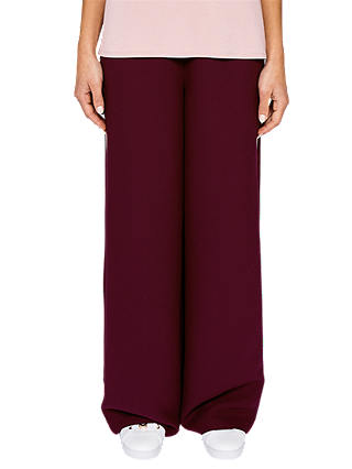 Ted Baker Ted Says Relax Yuli Grosgrain Side Stripe Wide Leg Trousers
