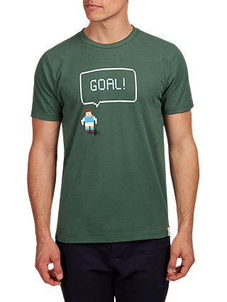 HYMN Goal Short Sleeve Graphic T-Shirt, Green