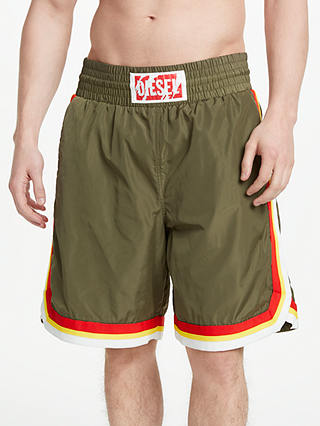 Diesel P-Boxer Casual Fit Shorts, Green