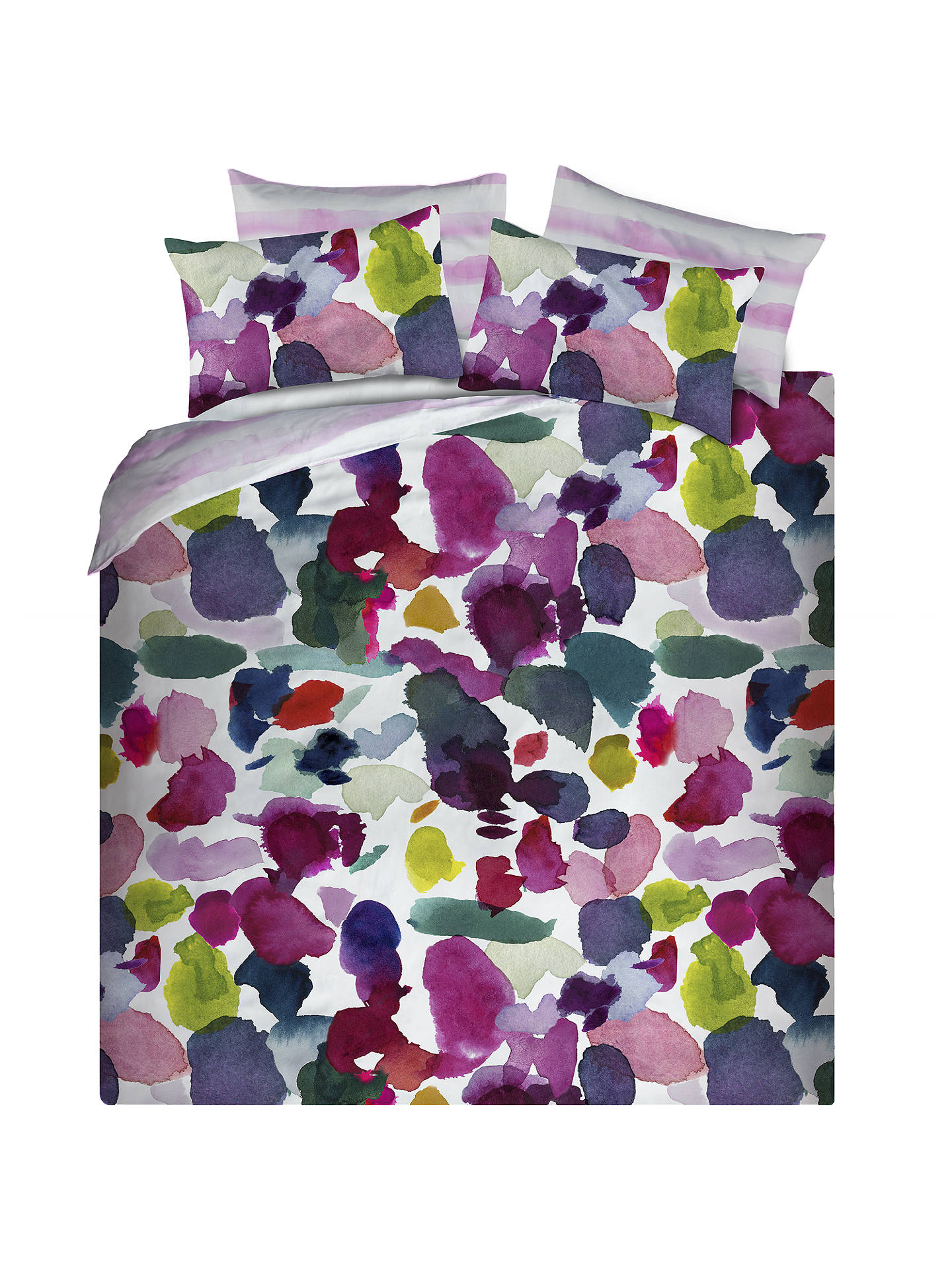 Bluebellgray Abstract Cotton Duvet Cover And Pillowcase Set At