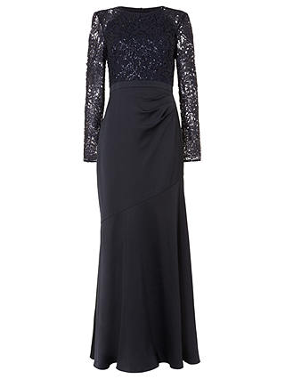 Phase Eight Collection 8 Monique Sequin Maxi Dress, Midnight