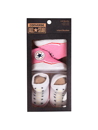 Converse Baby Booties, Pack of 2, Pink