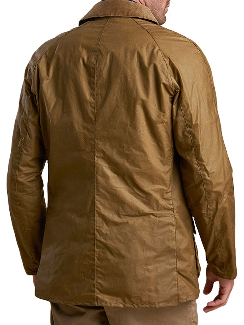 barbour waxed cotton field jacket