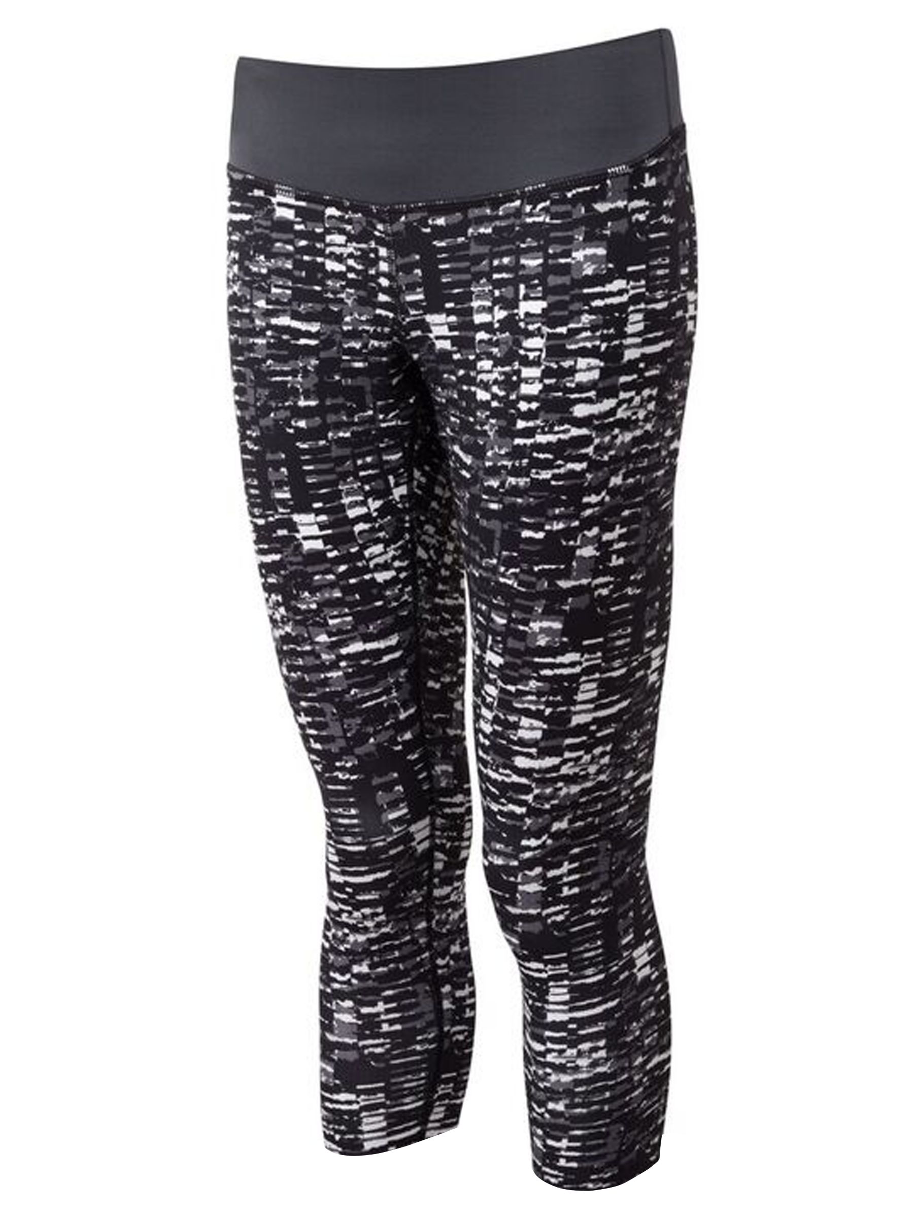 Ronhill Momentum Cropped Running Tights, Grey Sponge, 12