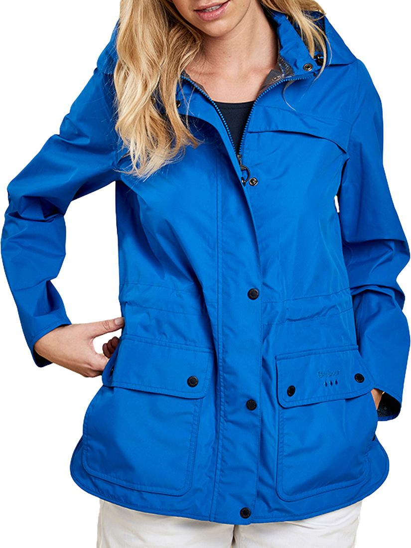 barbour jacket womens blue