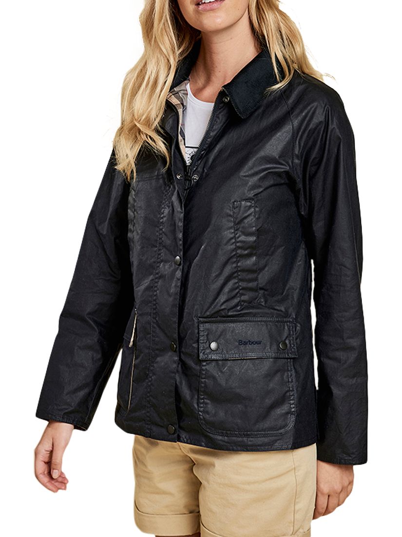 Barbour Lightweight Acorn Waxed Jacket, Royal Navy