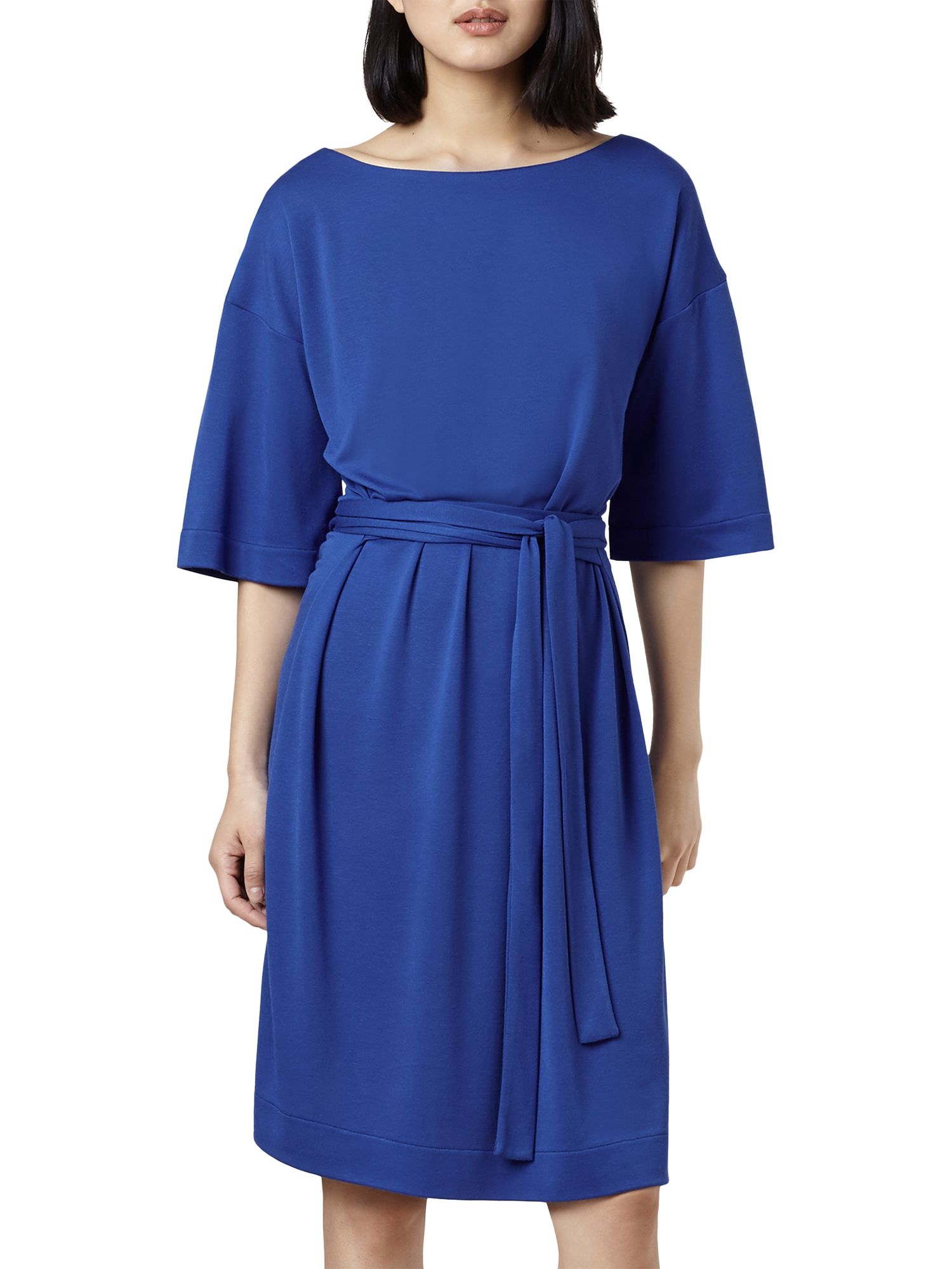 Finery Hatcliffe Jersey Dress, Cobalt 