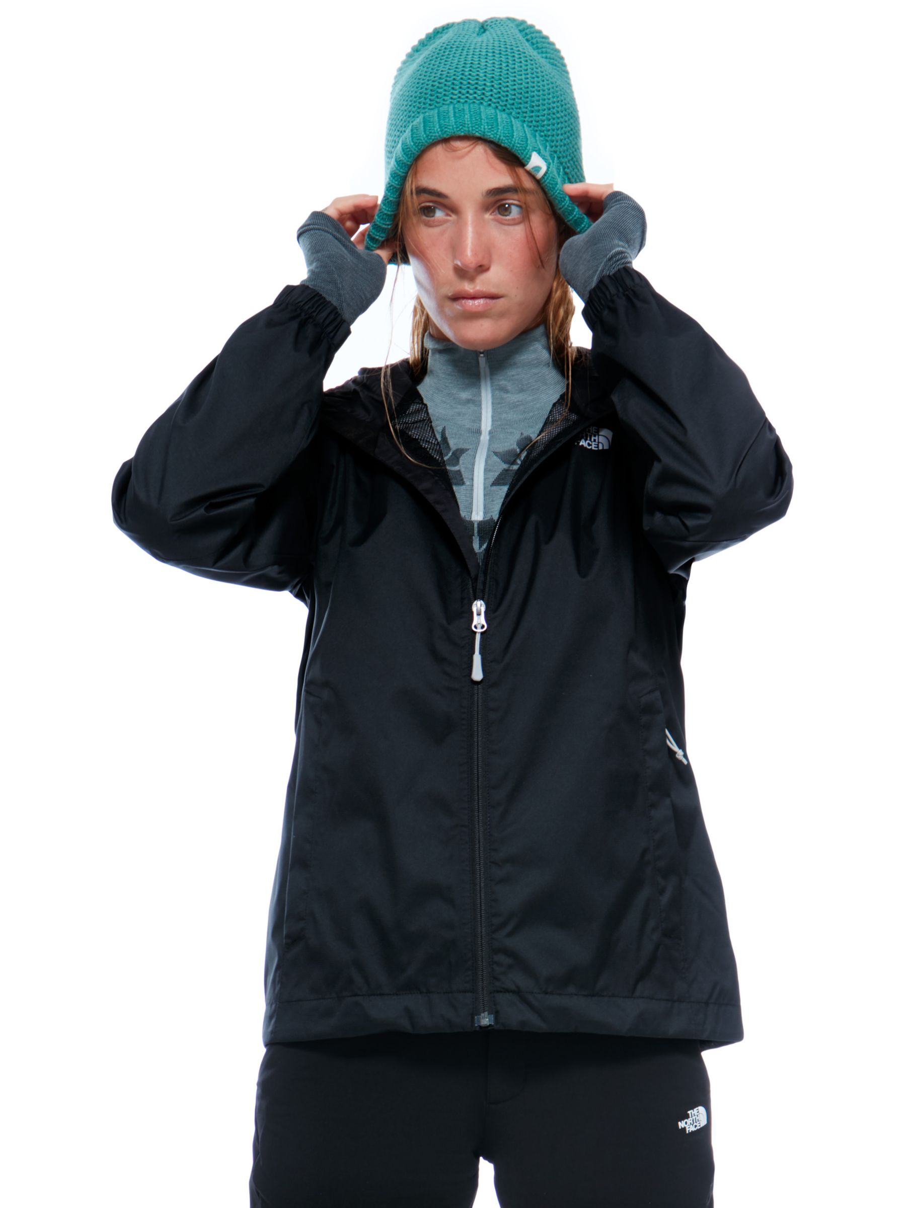 The North Face Quest Women's Waterproof Jacket, Black, L