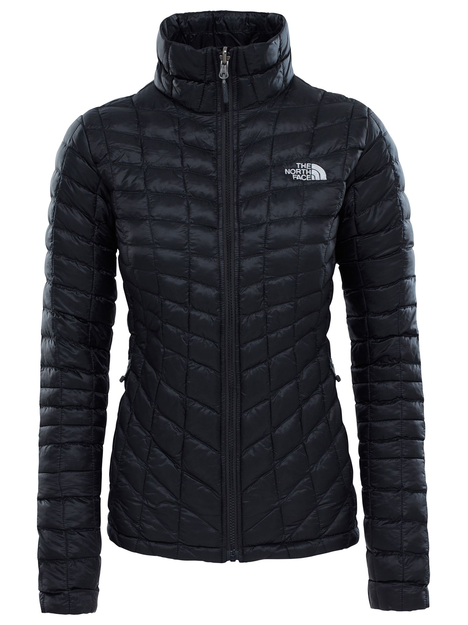 womens north face thermoball jacket black