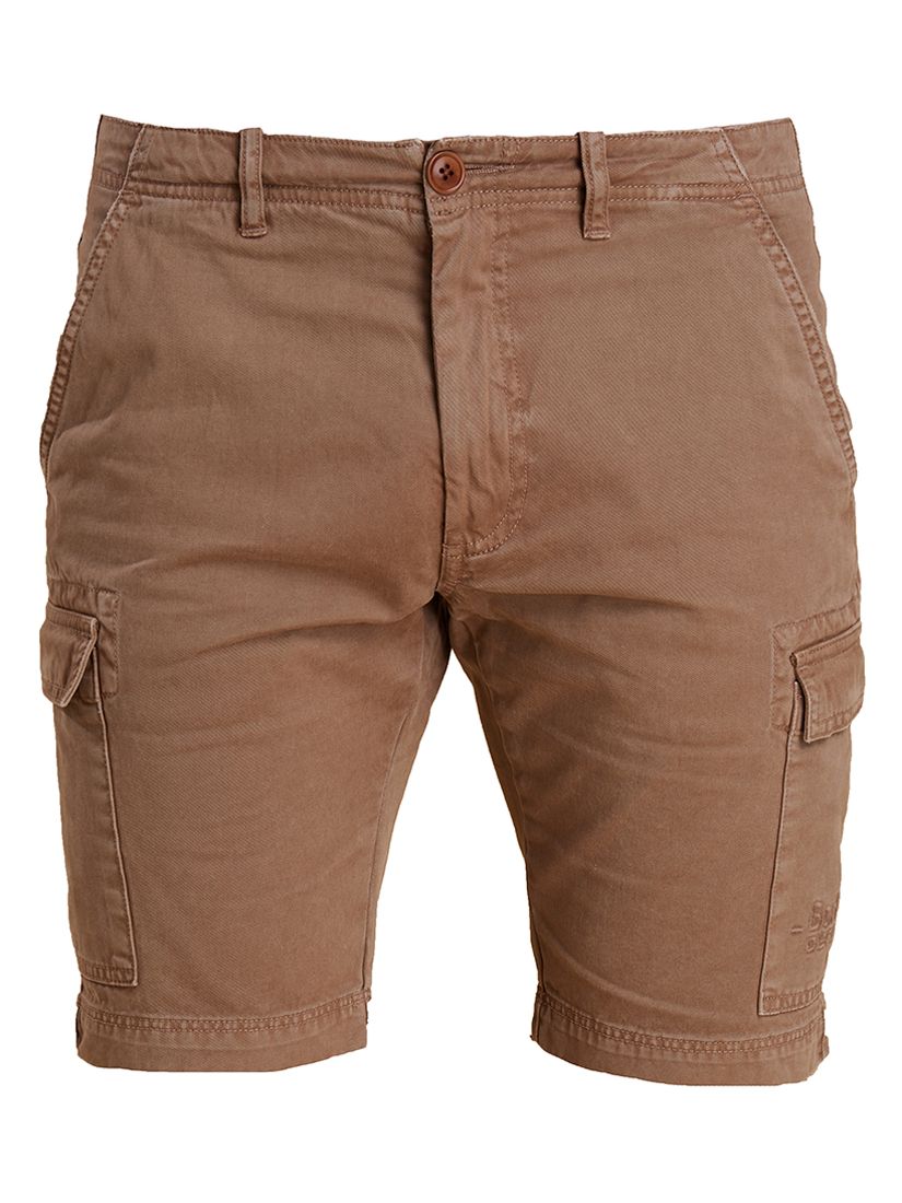 Barbour Cotton Cargo Shorts, Stone at 