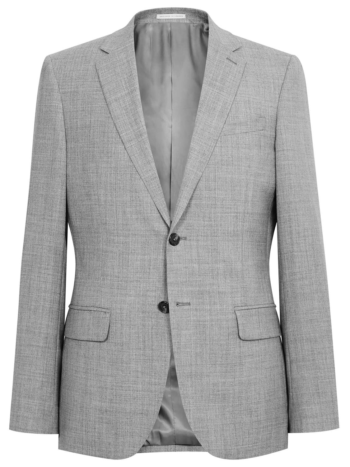 Reiss Bravo Wool Slim Fit Suit Jacket, Grey