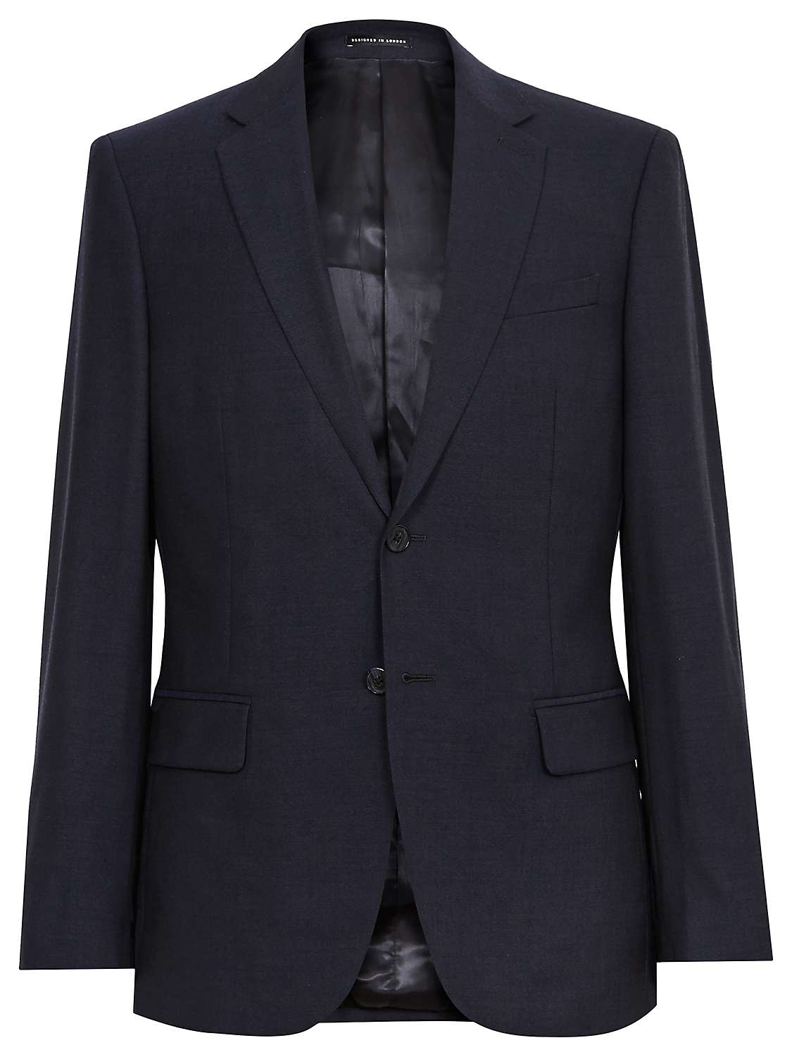 Buy Reiss Bravo Wool Slim Fit Suit Jacket, Navy Online at johnlewis.com
