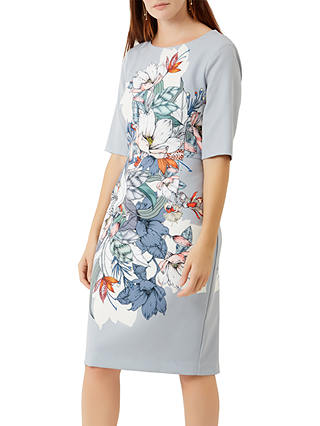 Fenn Wright Manson Hibiscus Print Dress, Multi