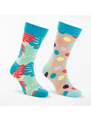 Happy Socks Big Dot Socks 2 Pack, One Size