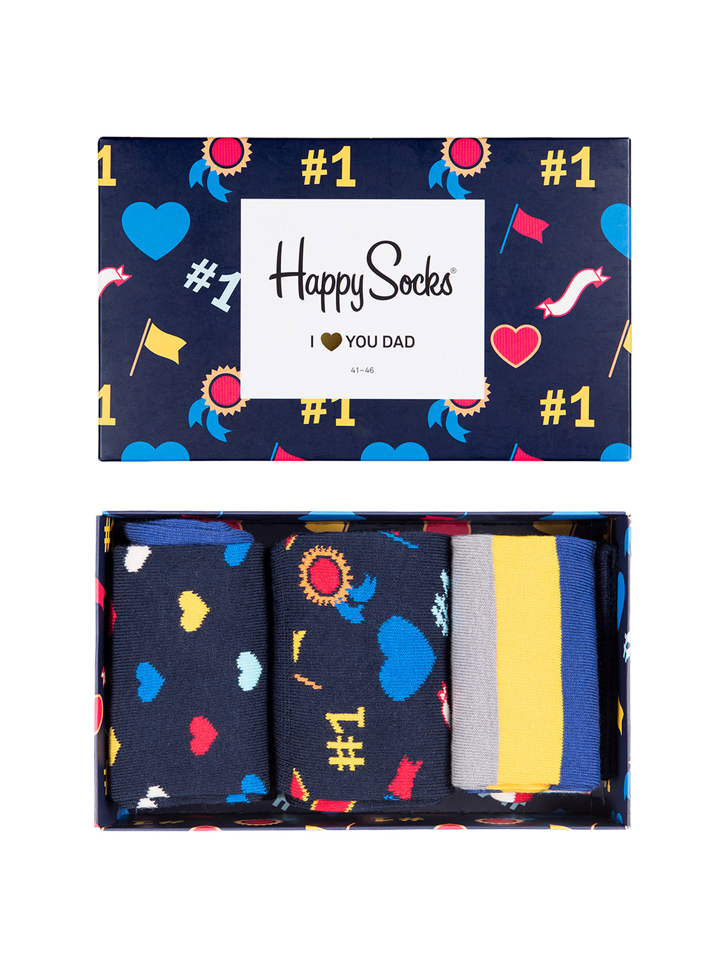 Happy Socks Mens I Love You Gift Box