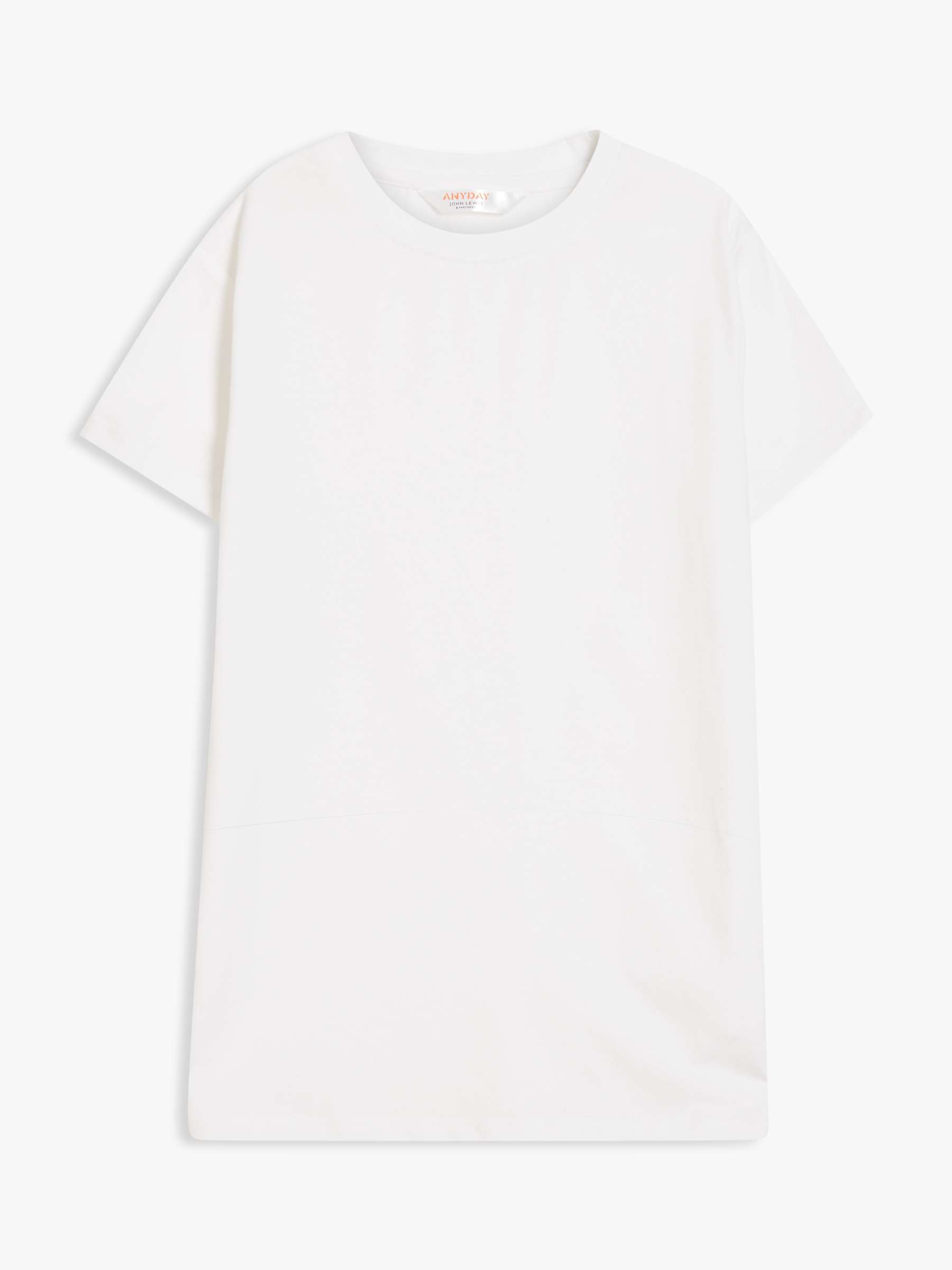 Buy John Lewis ANYDAY School T-Shirts, Pack of 2, White Online at johnlewis.com