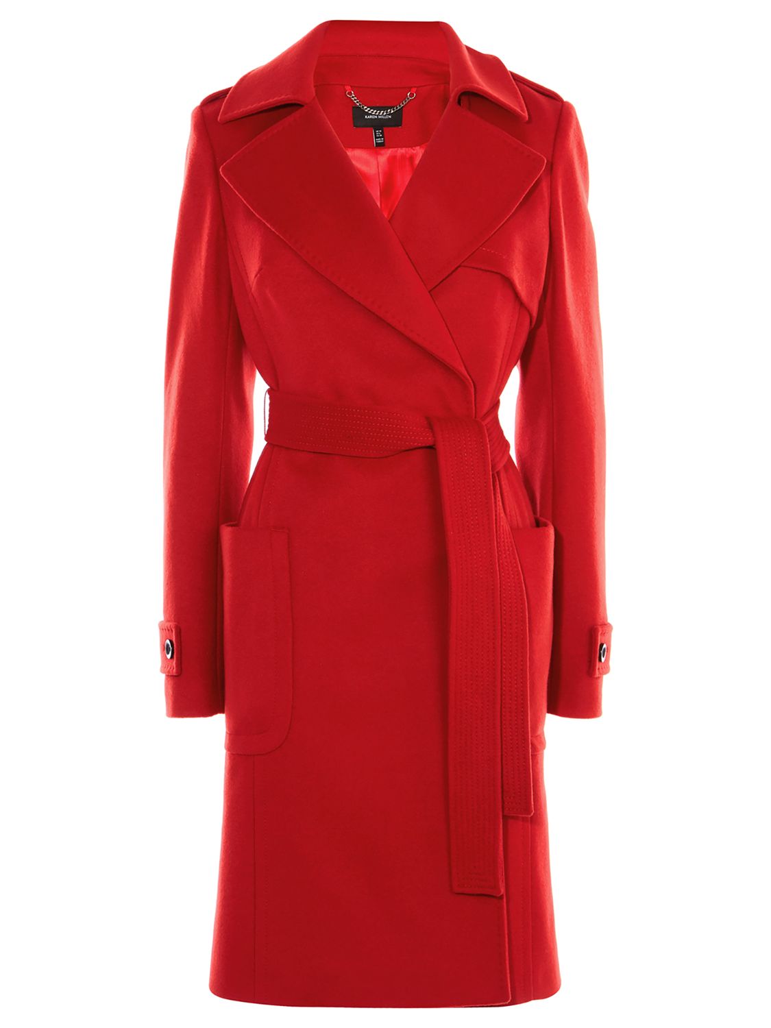 Karen Millen Red Wool Coat Cheap Sale, 55% OFF | www.vetyvet.com