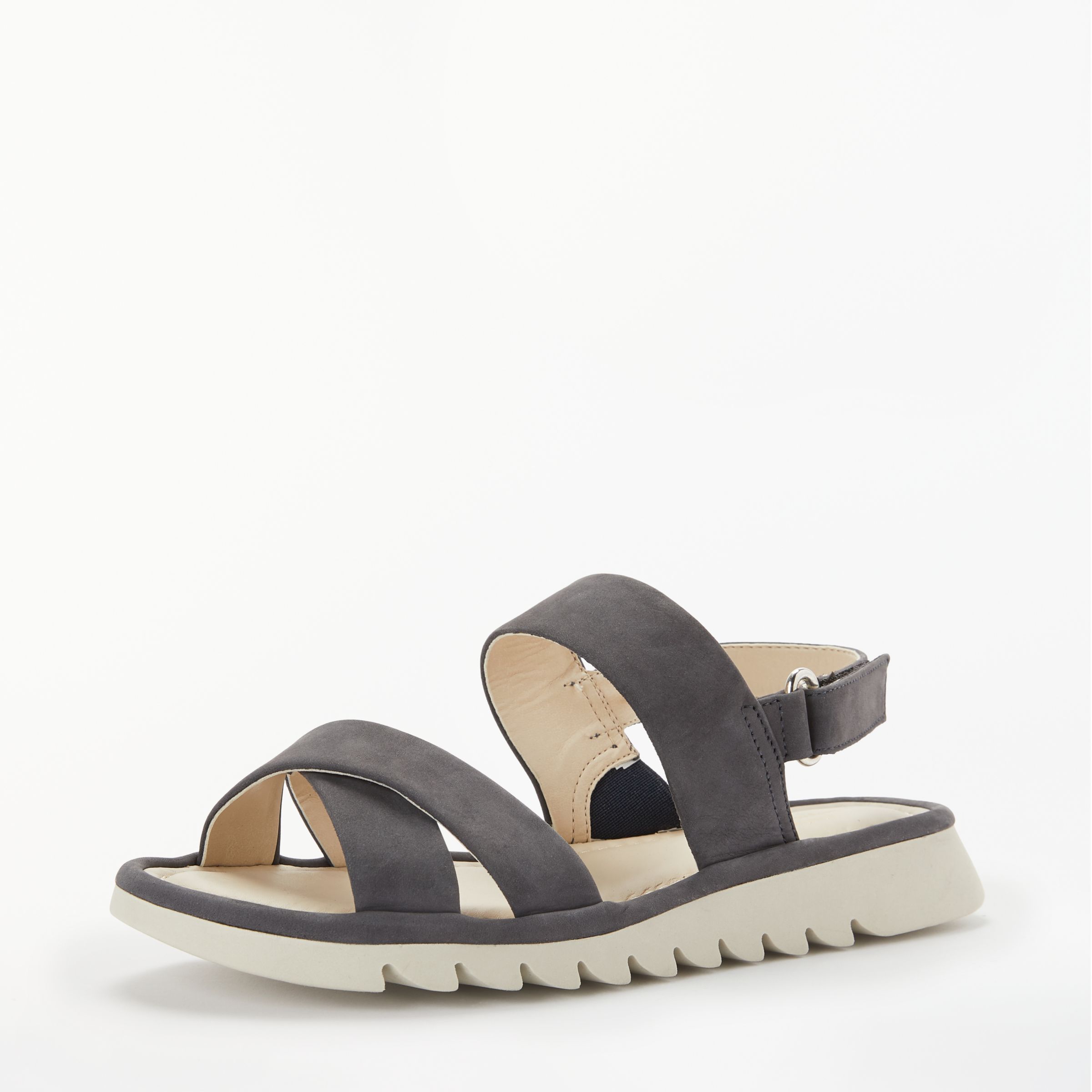 John Lewis & Partners Designed for Comfort Lucy Cross Strap Sandals