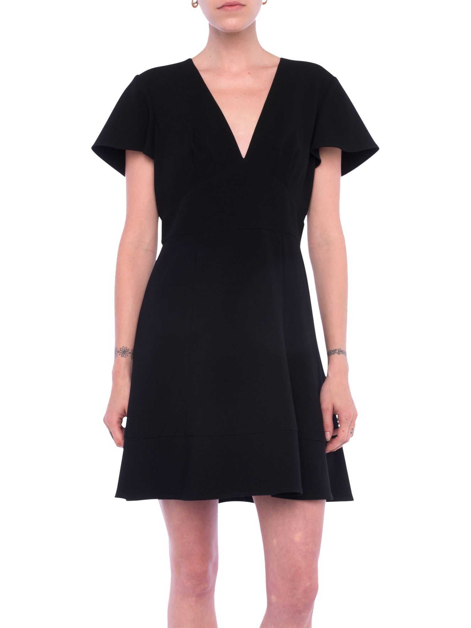 French Connection Ruth Dress, Black, 6