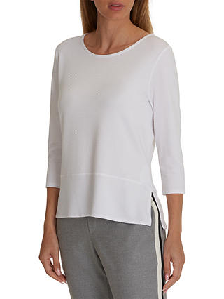 Betty & Co. Textured Top, Bright White