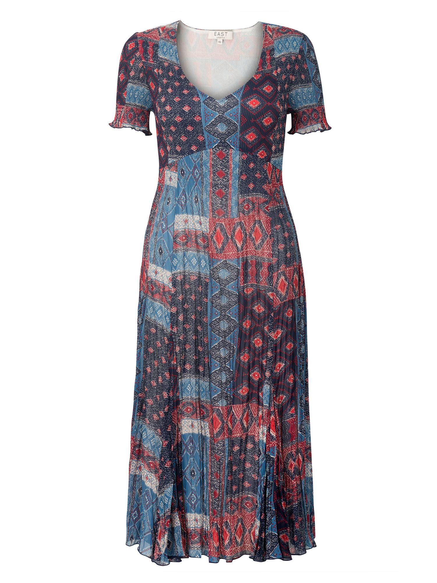 East River Lombok Print Dress, Multi