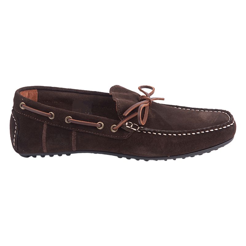 Barbour Eldon Suede Penny Driver Loafers
