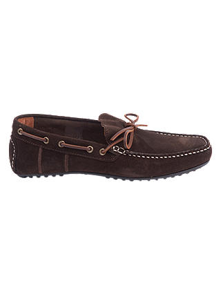 Barbour Eldon Suede Penny Driver Loafers
