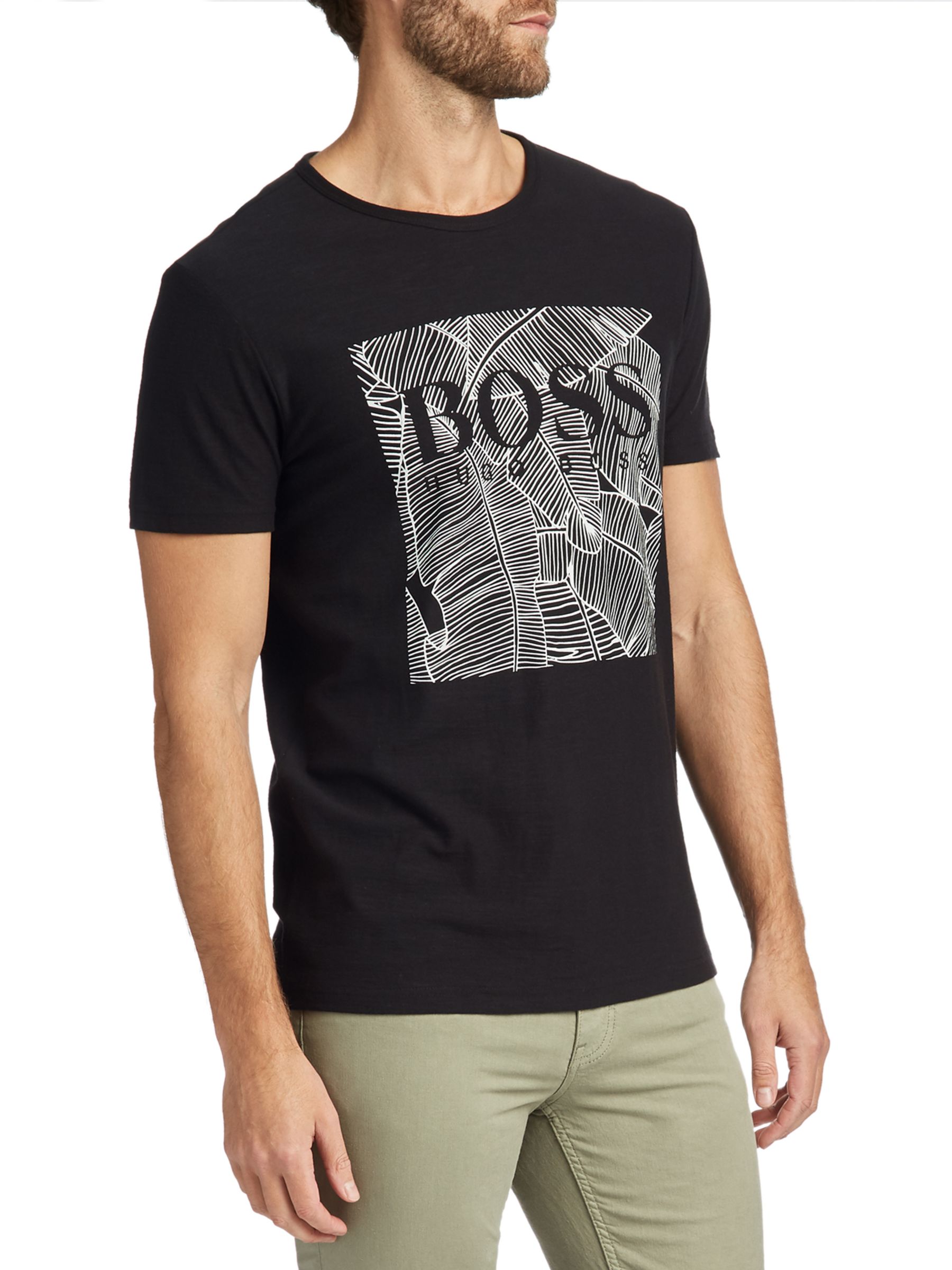 boss graphic t shirt