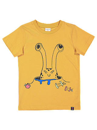 Polarn O. Pyret Children's Graphic T-Shirt, Yellow