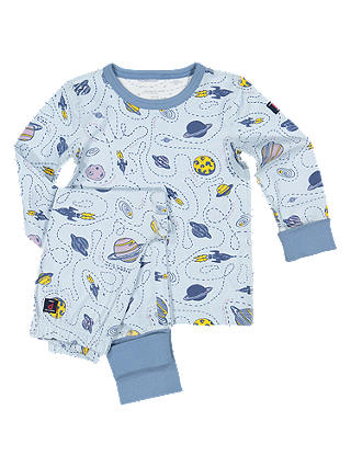 Polarn O. Pyret Children's Space Print Pyjamas