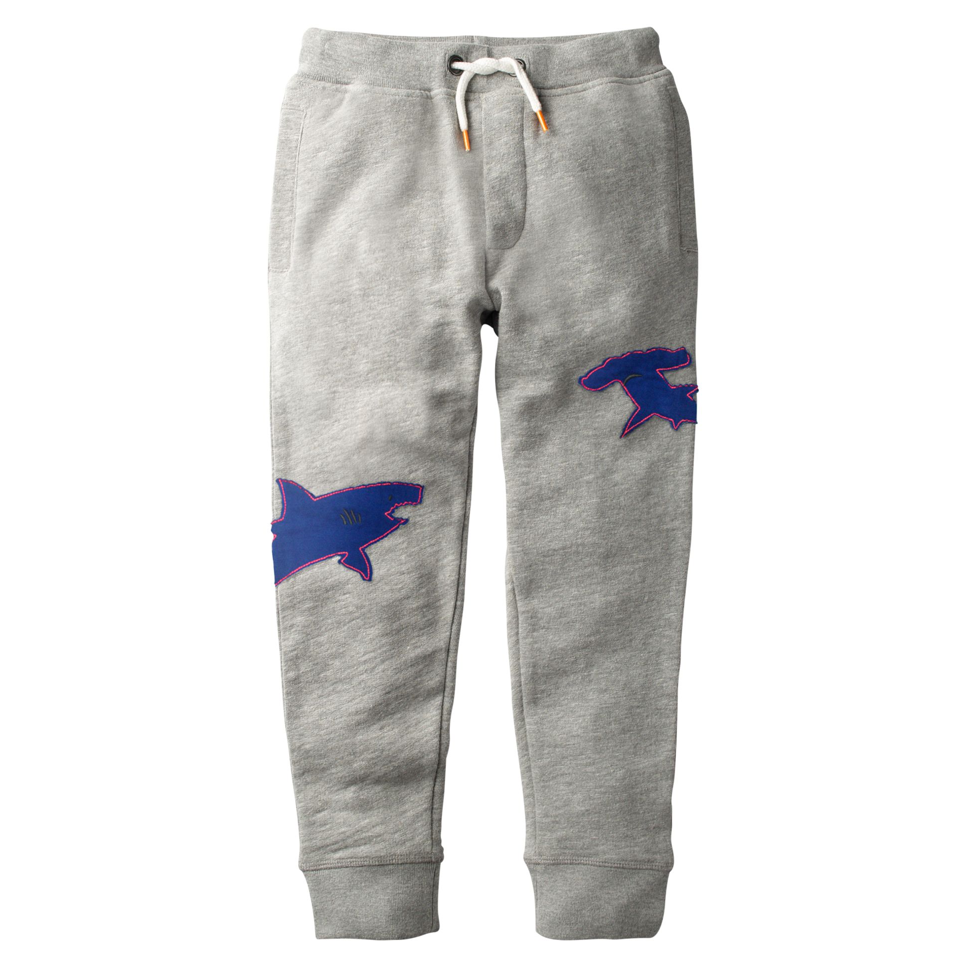 Mini Boden Boys' Applique Joggers, Grey, 10 years