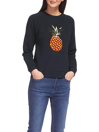 Whistles Pineapple Sweatshirt, Multi