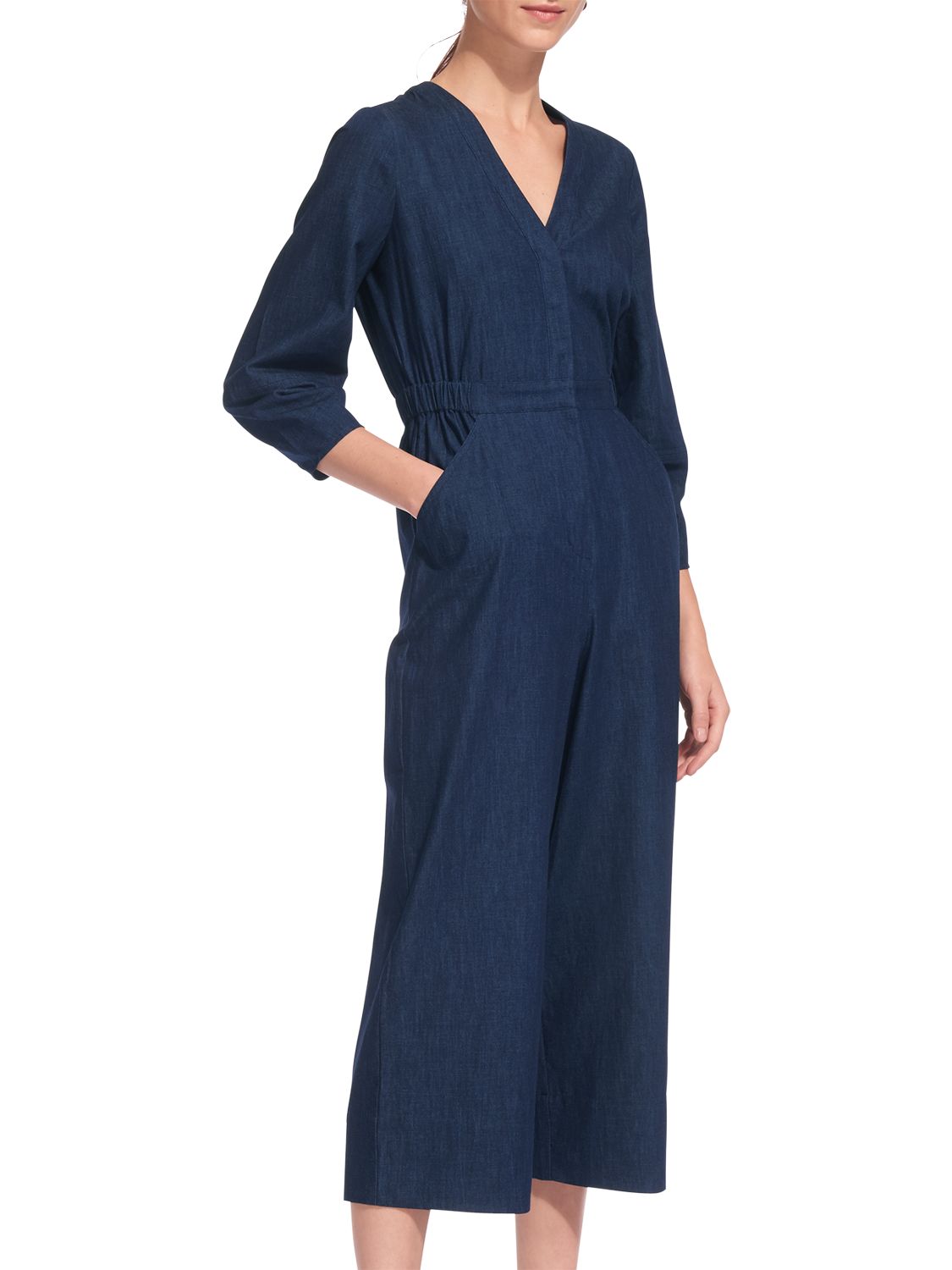 Whistles Cinita Jumpsuit, Denim