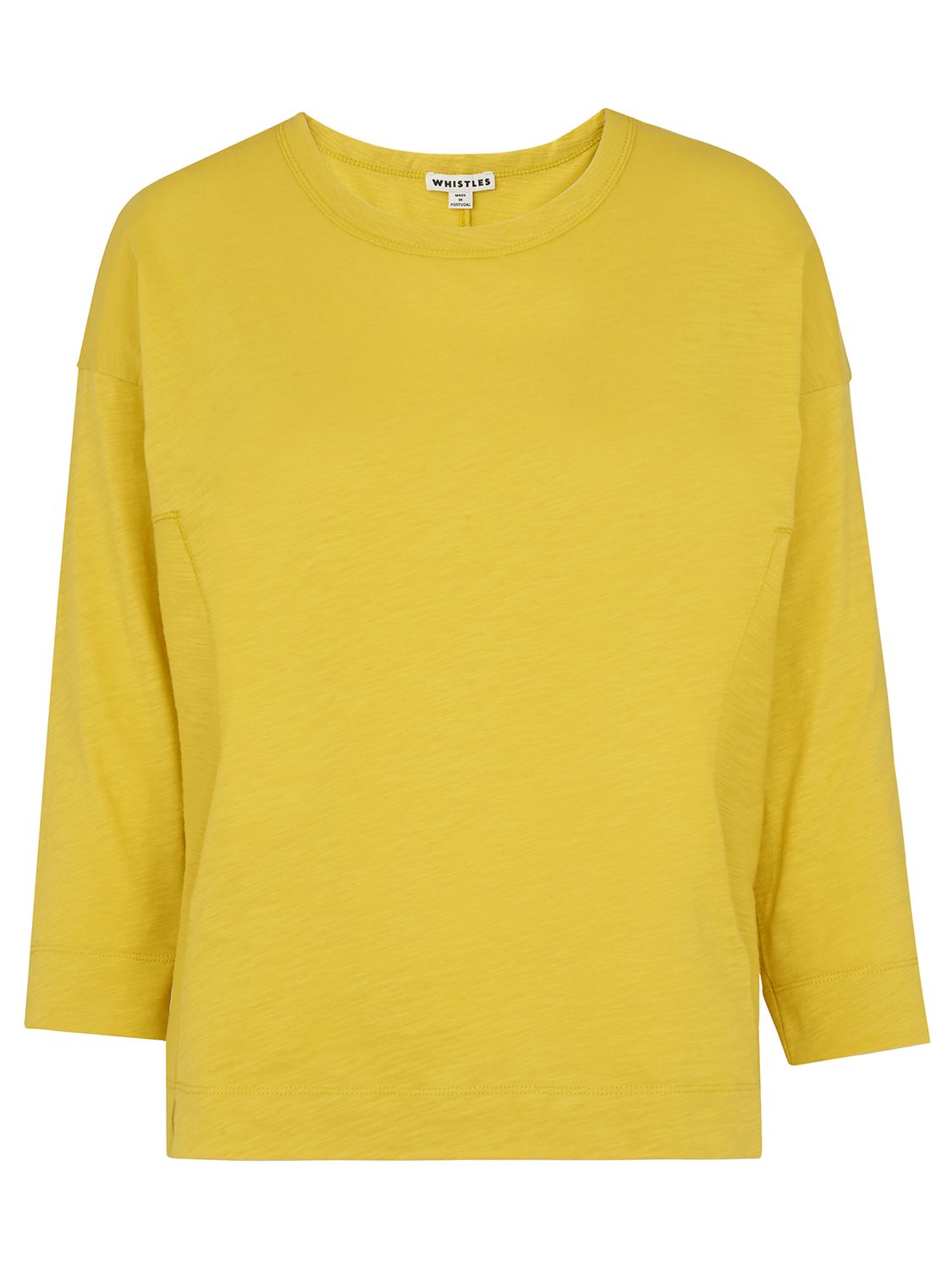 whistles yellow sweatshirt