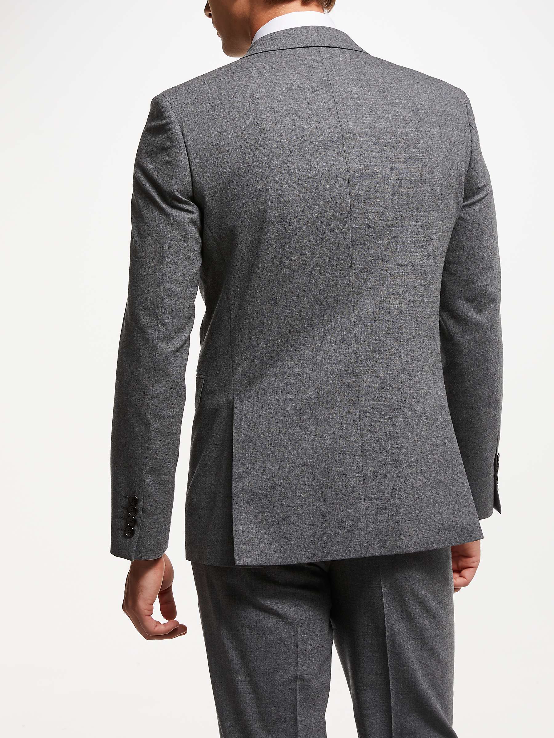 John Lewis & Partners Tailored Suit Jacket, Mid Grey at John Lewis ...
