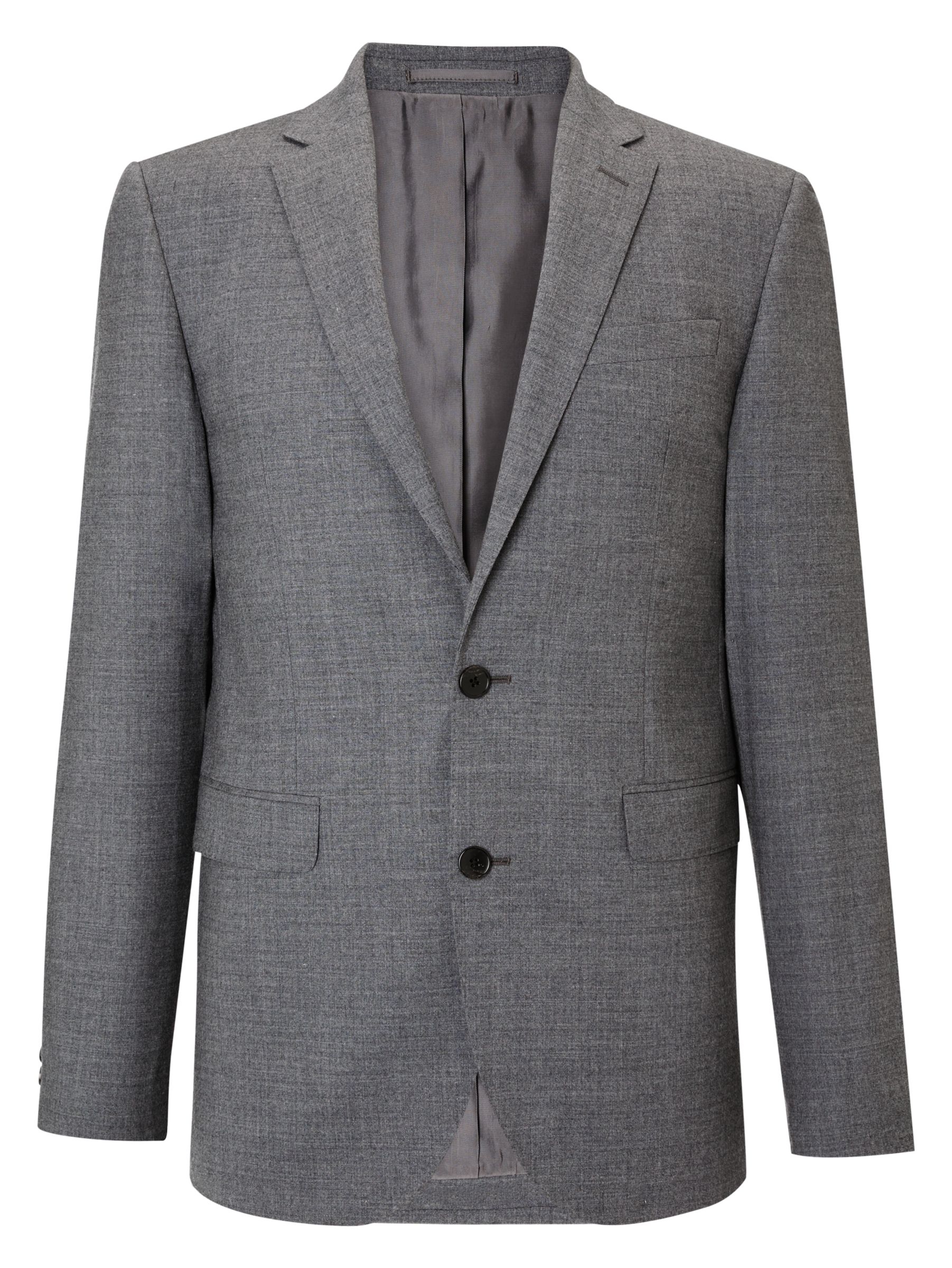 John Lewis & Partners Tailored Suit Jacket, Mid Grey