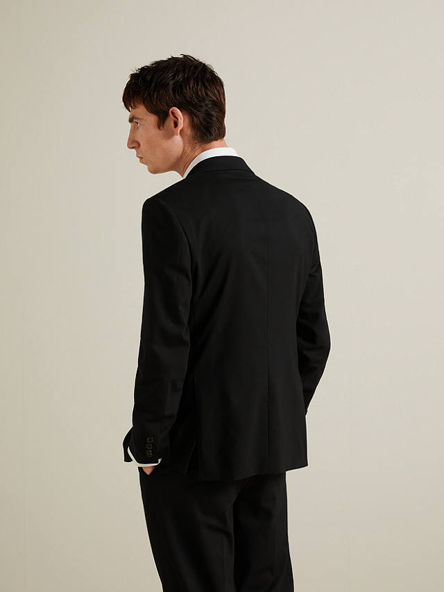 John Lewis & Partners Tailored Suit Jacket, Black at John Lewis & Partners