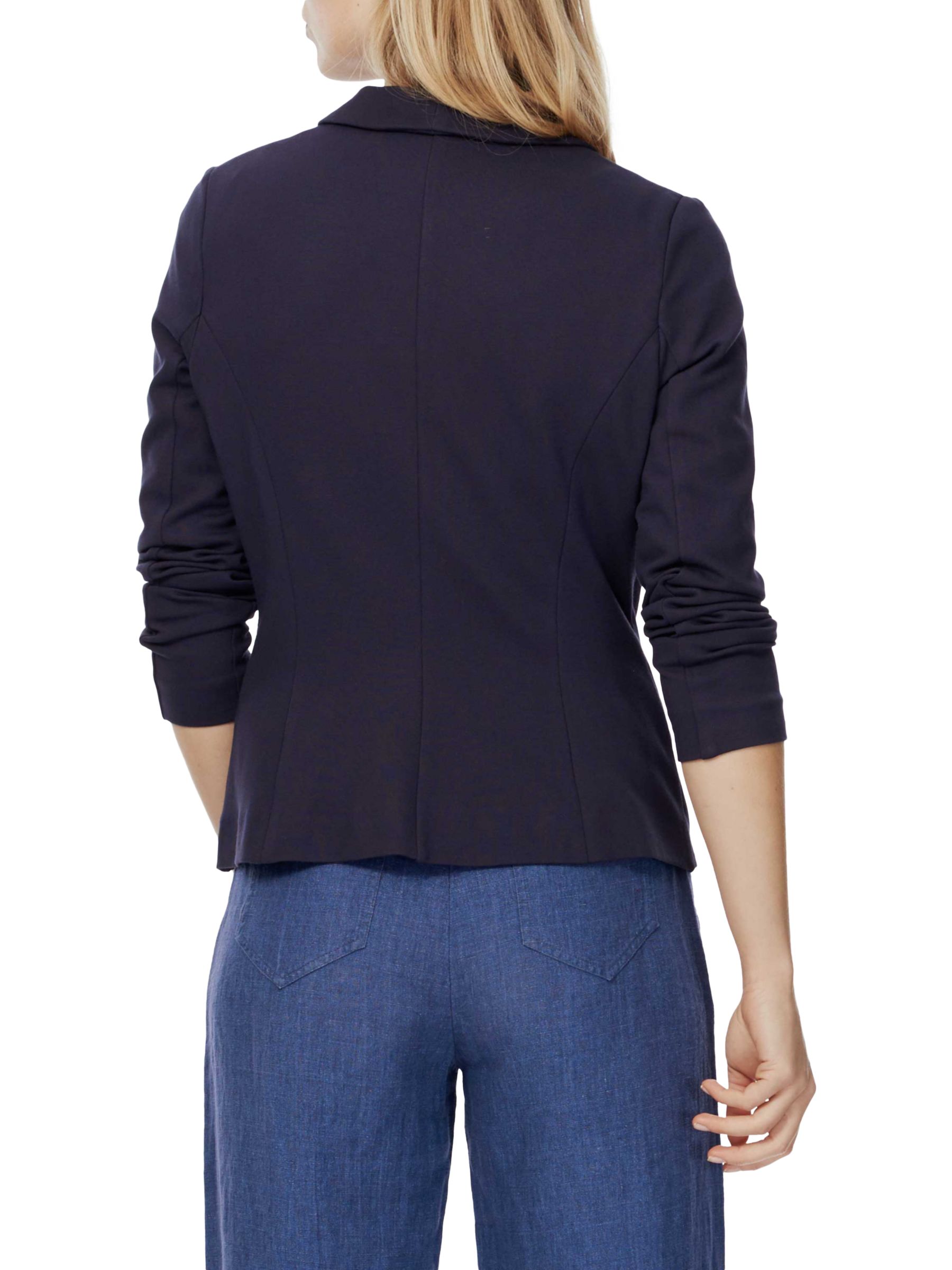 Brora Tailored Jersey Jacket, French Navy