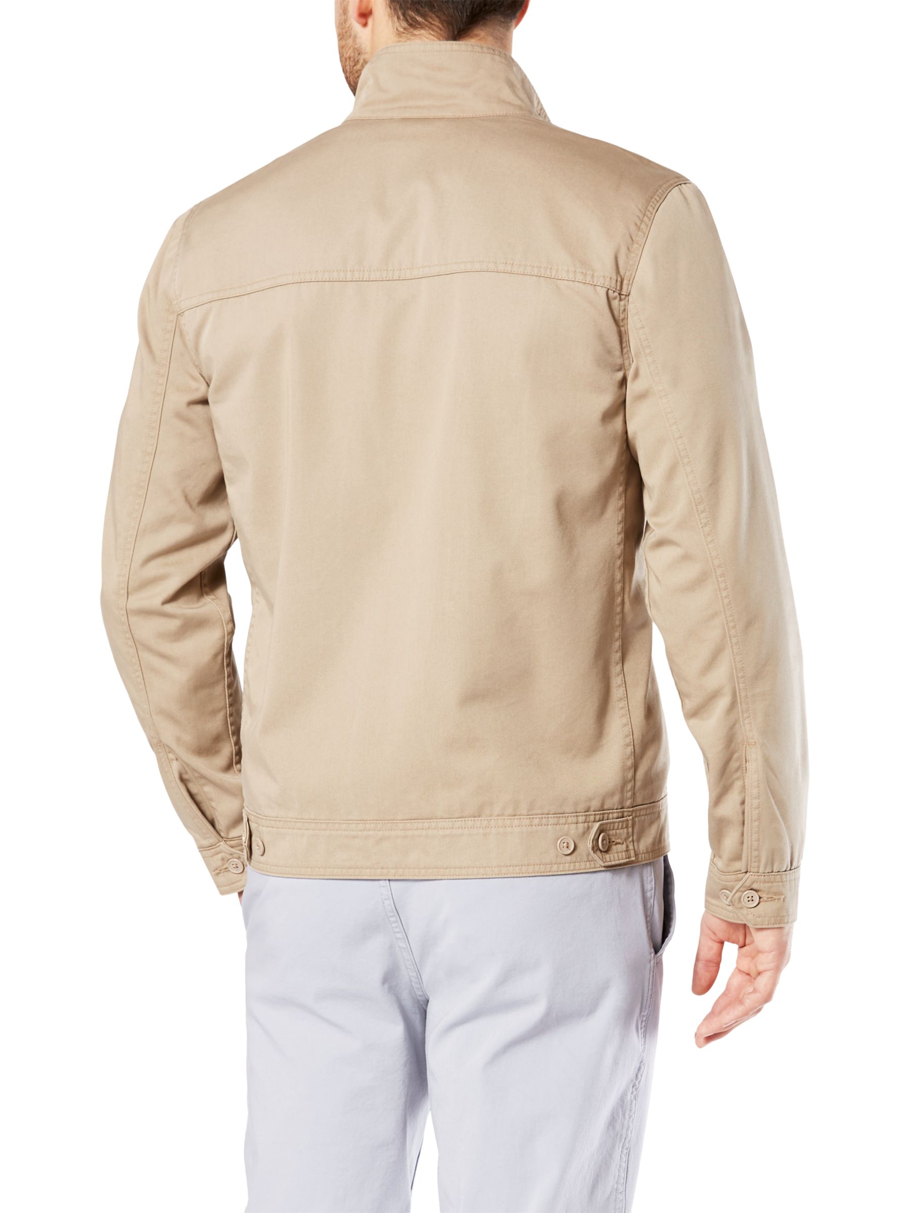 Dockers Classic Barracuda Jacket, Khaki at John Lewis & Partners